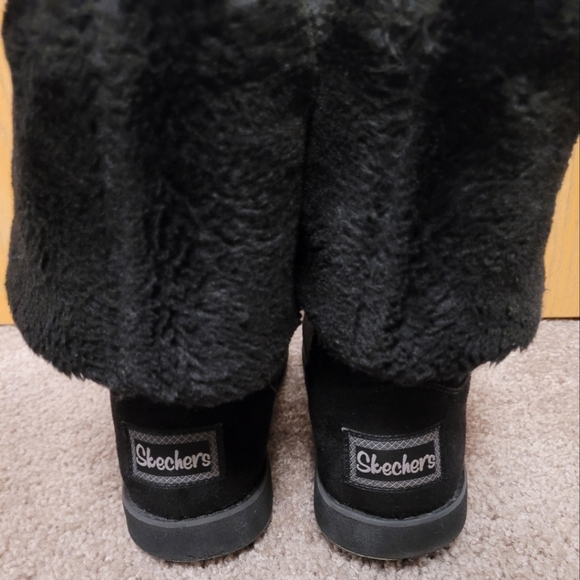 Skechers Black 'Keepsakes-Freezing' suede boots - Picture 5 of 5